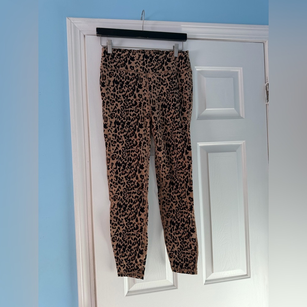 J. Crew Leopard Print Weekend Leggings